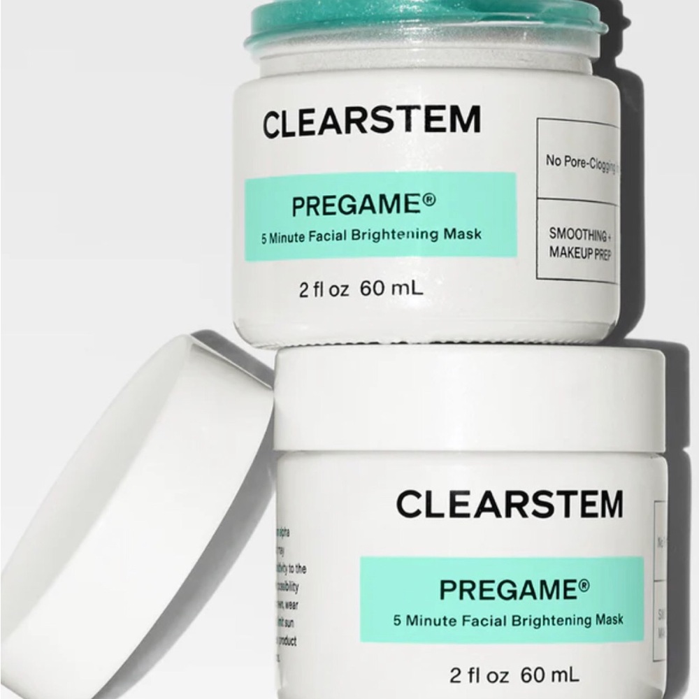 (2)x Clearstem Pregame face mask NEW